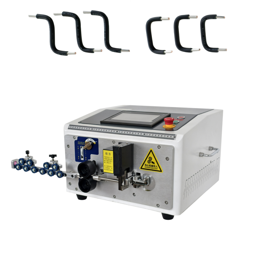 HR-6ZW Fully Automatic Wire Stripping & Bending Machine