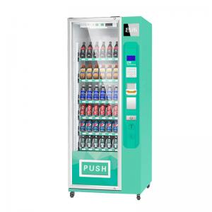 China 32 Inch Cold Drinks Vending Machine Kiosk Cash And Coin Payment For Outdoor on sale