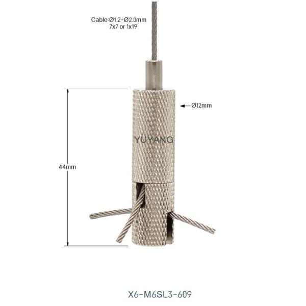 Cross Cable Looping Gripper For 2 Hanging Wire Mesh Pattern Process X6-609