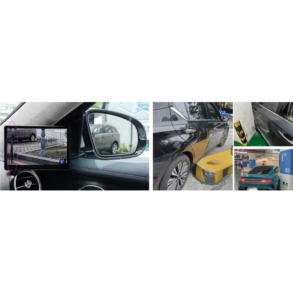 1080P Dual Video Electronic Side Mirror Left And Right Rear View Mirror For Car