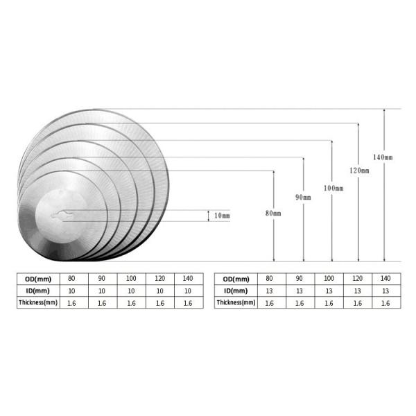 230mm High Speed Steel Industrial Circular Cutting Knives For Concrete Cutting