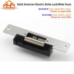 Buy cheap Wide Face Door Electric Strike Lock Access Control With Fail Secure Or Fail Safe Function product