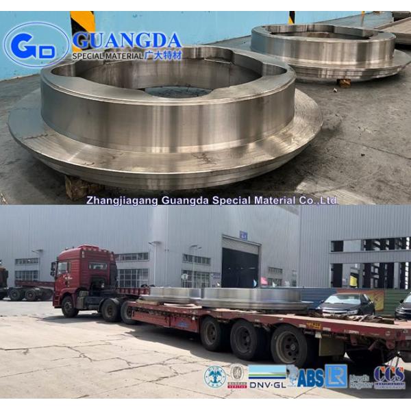 Heavy Steel Forgings Flange Forings 42CrMo4 Large Flanges Wind Turbine