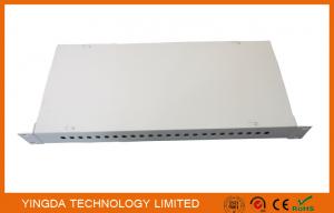 China Optical Distribution Frame Rack Mounted 24 Cores FC SC LC ST Fiber Optic Patch Panel on sale