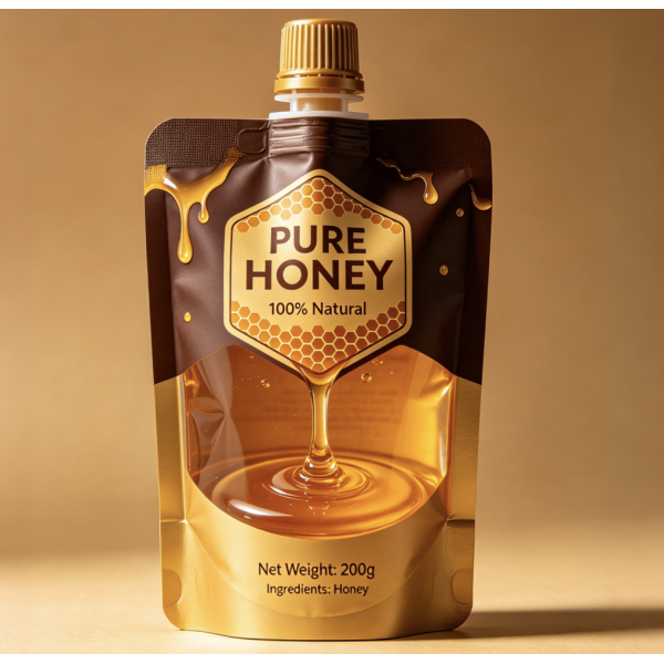 Sauce Pouch | The Smart, Squeezable, Stand-Up Spout Packaging for Ketchup, Honey, Purees & Liquid Gold