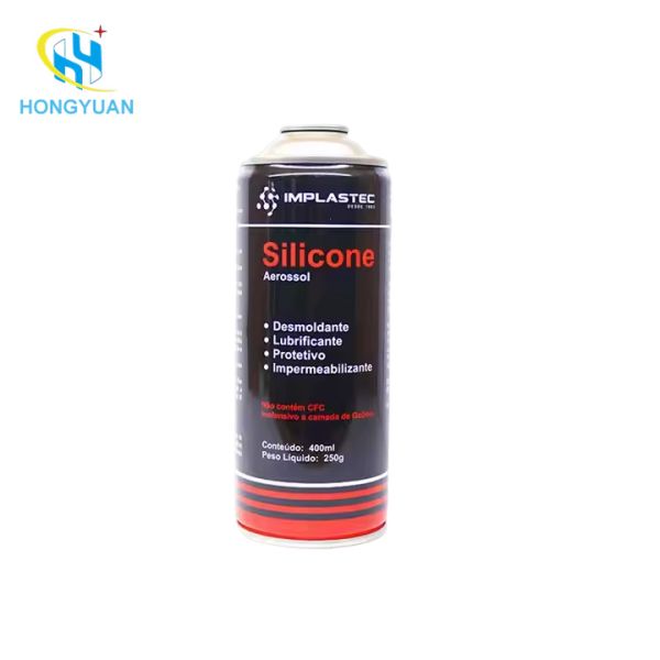 Metal Tin Aerosol Empty Can Aerosol Spray Shaving Foam Bottle