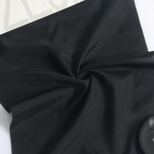 100% RECYCLED polyester pongee 50D fabric for clothing lining shopping bag