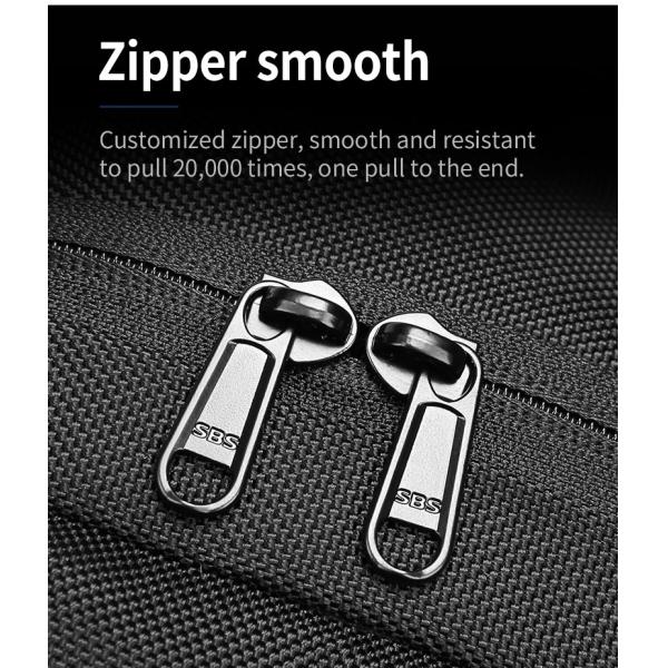 Wholesale new custom logo waterproof large capacity Single Shoulder Messenger Bag USB charging men chest bag