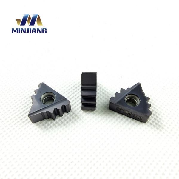 High Precision MC3/MC3+L Thread Cutting Carbide Inserts Long Tool Life