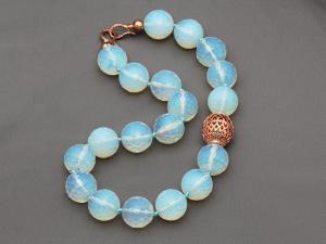 Buy cheap 2014 Newest natural beaded Protein crystal necklaces women Jewelry wholesale from China product