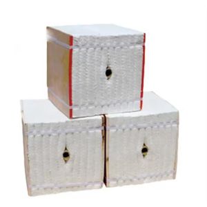 China Ceramic Fiber Modules Thermal Insulation Ceramic Fiber Folding Blanket Module on sale
