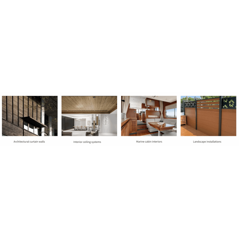 Wood-Like Wall Panels Fiberglass Reinforced Wall panel Moisture-Proof Wall Boards