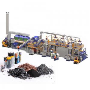 China Cobalt Lithium Graphite Mix Powder Recycling Machine With Organic Gas Removing System on sale