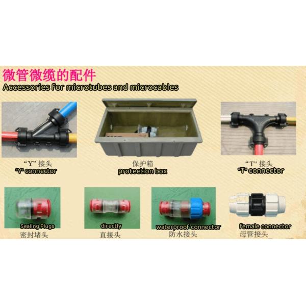 GCYFXY HDPE Miniature Air Blown Fibre Optic Cable The Standard for FTTX Installations