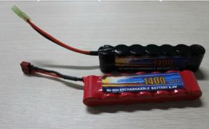 Buy cheap High Power Discharge Typ 8.4V 1600 mAh  Airsoft Gun Battery / Rechargeable NIMH AA Batteries product