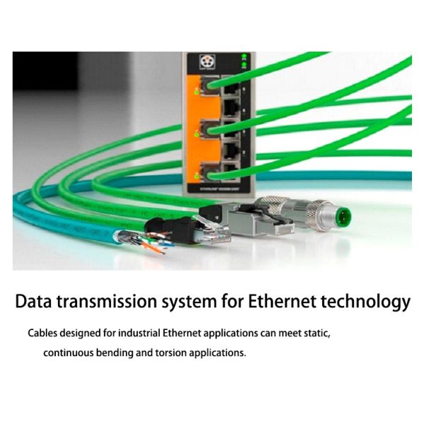 RS485 Communication 2 Core Shielded Instrument Cable With Tinned Copper Conductor PE Insulation