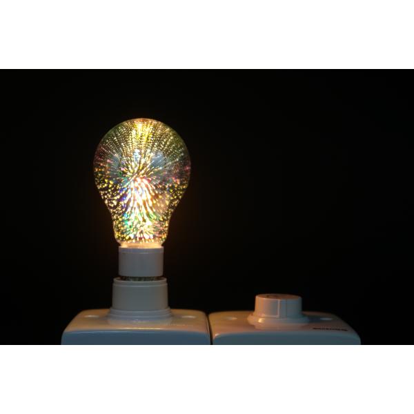3D effect firework bulbs A60 3W new design for E26
