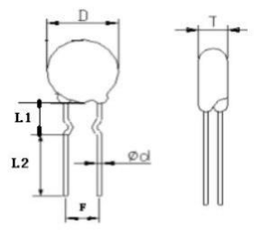 PTC MZ21-332 Ptc Thermistor For Overcurrent Limiter