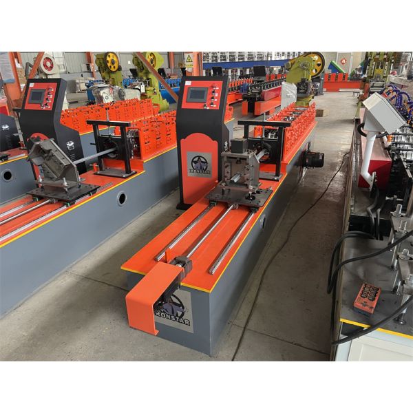 “PLC Control Hydraulic Cutting Omega Furring Roll Forming Machine Omega Furring Channel Roll Forming Machine For Drywall Framing Galvanized Steel