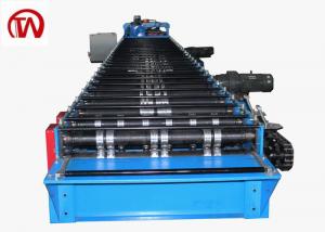 China Metal Steel Deck Roll Forming Machine For Construction And Building Structure on sale