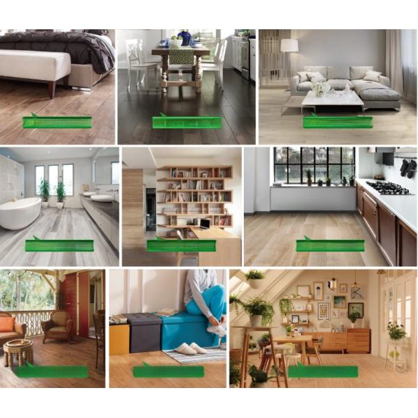 Waterproof Wood Veneer SPC Floor Click Installation Type Vinyl Plank Flooring for Oak