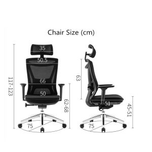 Buy cheap ODM Swivel Tilt Chair Ergonomic Mesh Task Chair With Leatherette Back from wholesalers