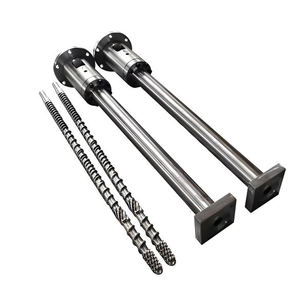 Custom Extruder Screw Barrel, Wear Resistant for Plastic Extrusion Processing Equipment