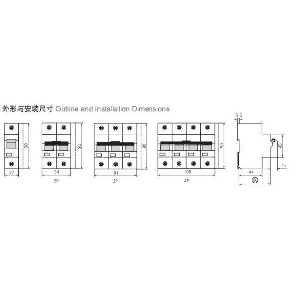 10kA MCB Miniature Circuit Breaker