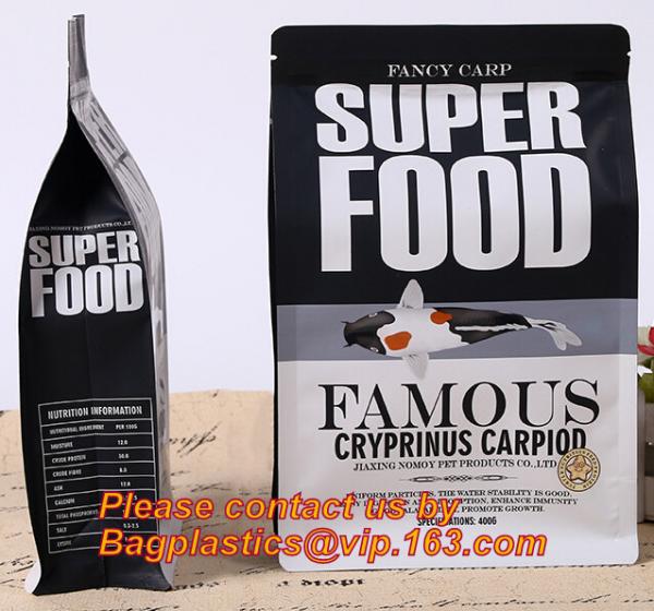 stand up zipper pouch doy bag,Food packaging zipper Kraft paper bag PE aluminum laminated foil pouch,snack food packagin