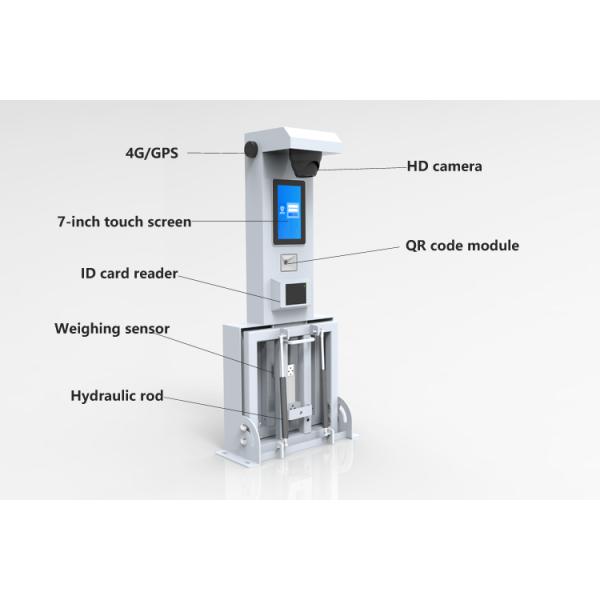 7-Inch AI Intelligent LCD Bench Scale Outdoor Folding with Android System QR Code Management KG Capacity ODM Customized Support