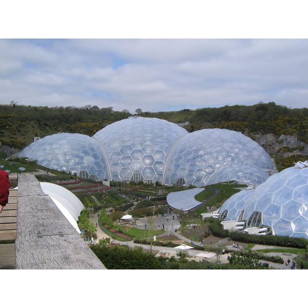 Large Tensile Membrane Structure Geodesic Dome Greenhouse Tent