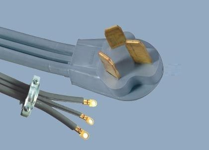 UL CUL CSA Approved 50A 250V Heavy Duty Range NEMA 10-50P Electric Angle Plug American UL Power Cord