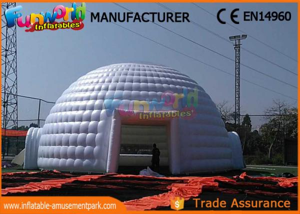14m Diameter Clear Dome Inflatable Party Tent With Transparent Windows