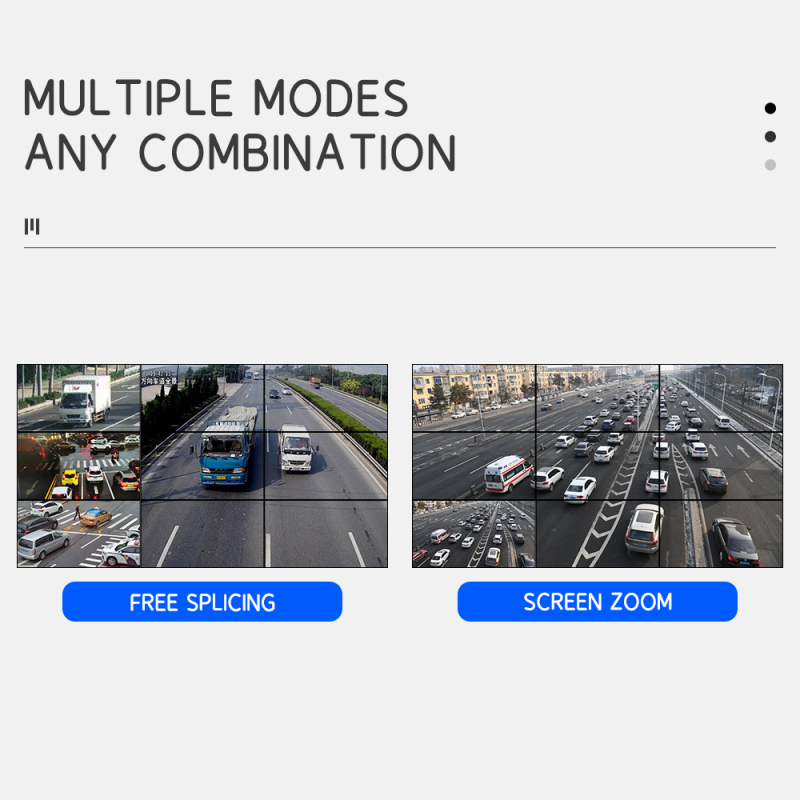 64-Channel 4K60 Video Wall Controller with 1080P and 1200P Resolution Multi-Screen Splicing Processor