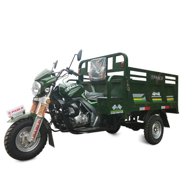 150cc 3 Wheel Cargo Motorcycle 800kg Load Capacity