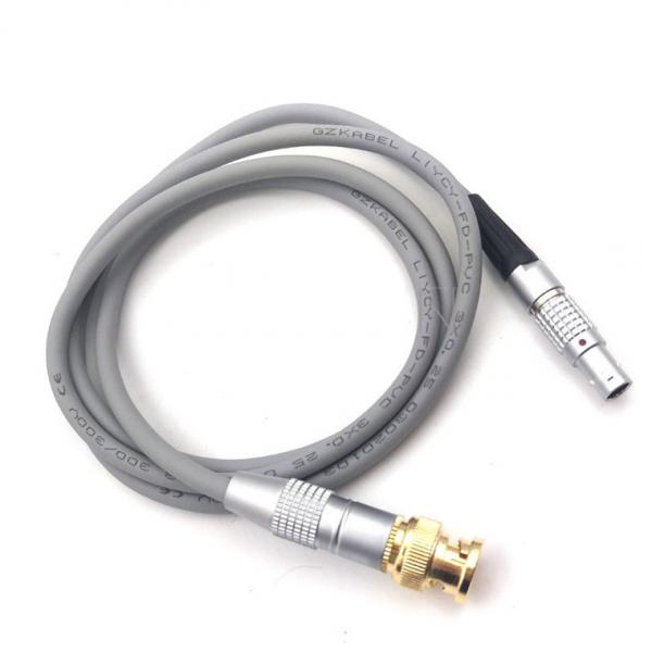 Quality BNC Male To Lemo 0B 5pin Camera Connection Cable Arri Mini Time Code Cable for sale