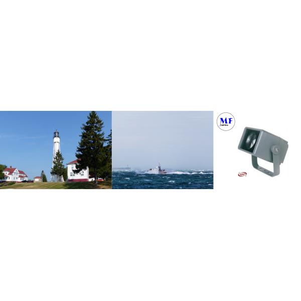 316L Stainless Steel LED Search Light with 160W IP66 Protection for Harsh Marine Environments