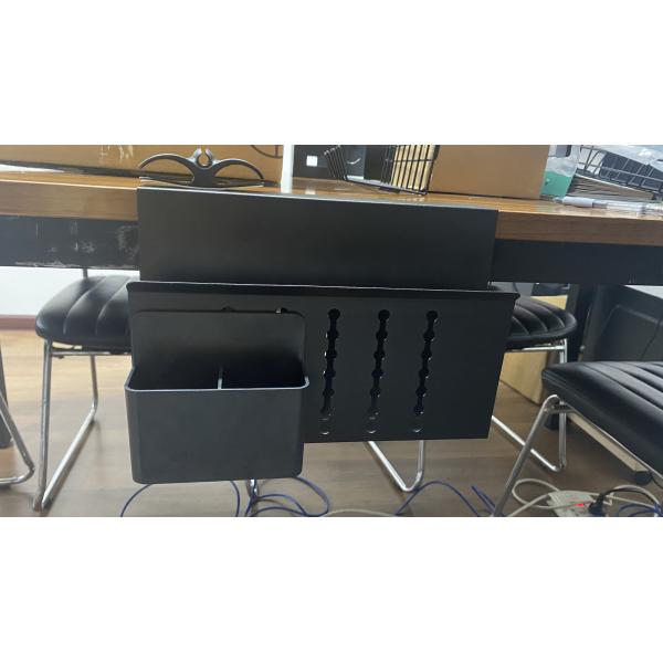 Pen Holder for Laptop Stand Tablet iPad books Holder Under Desk Hanging Organizer