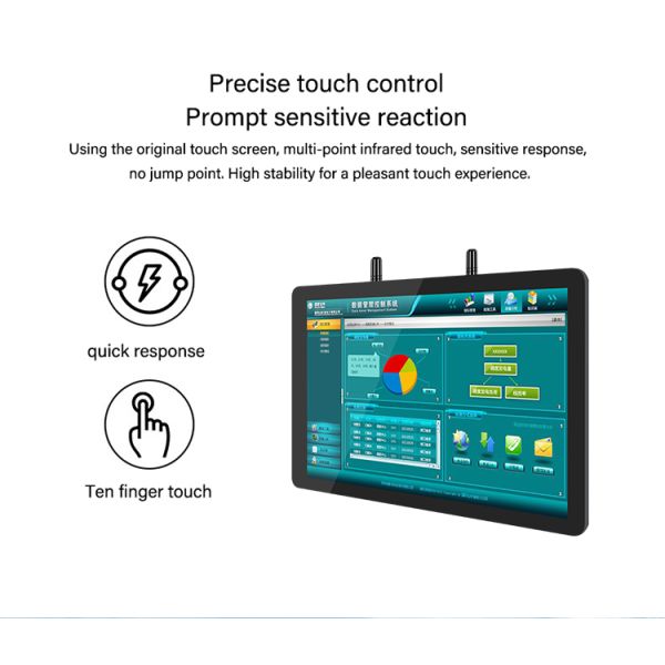 10.1 Inch Capacitive Touch Integrated Machine for Intelligent Workshop Production Line MES System Human-computer Interaction
