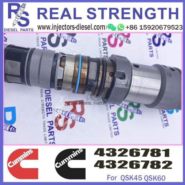 QSK45 K60 QSK60 Cummins Diesel Injector 4326781 4088426 4088428 4326780 4928346