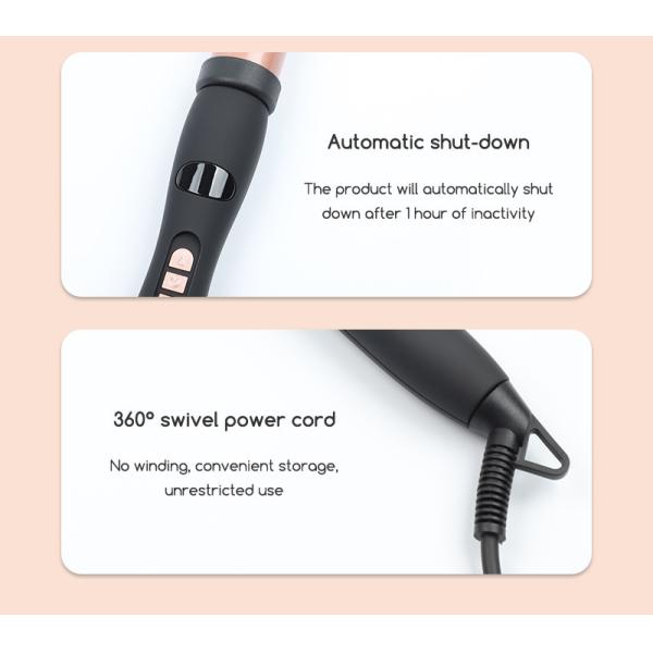 Custom Curling Irons And Hair Straighteners , Fast Heating Ceramic Curling Irons