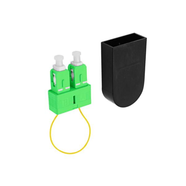 SC APC MPO MTP Loopback PVC OFNR Single Mode Duplex Fiber Loop Back