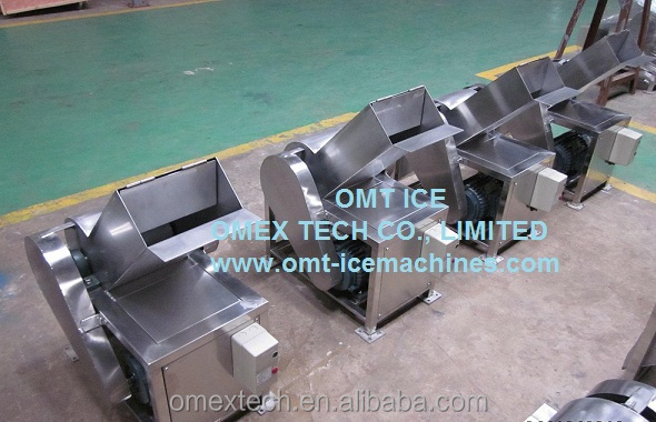 Adjustable Speed Electric Ice Crusher Machine High Capacity With Container