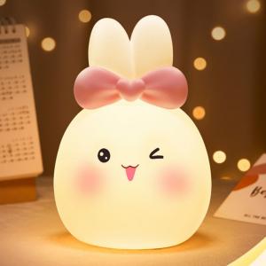 Buy cheap Pat Star Projection Lamp Sugar Milk Rabbit Silicone Night Light Birthday Gift product