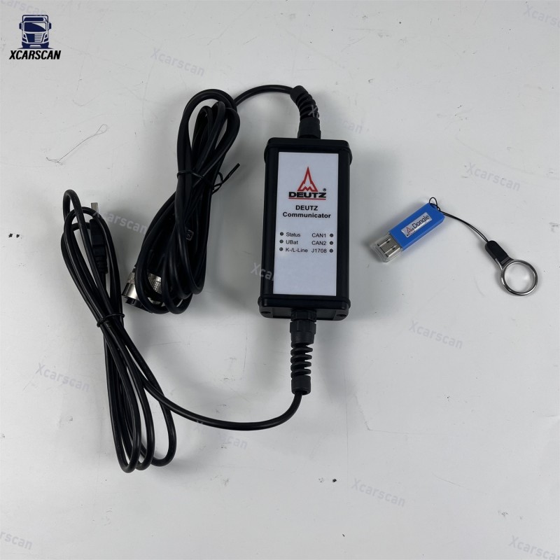 For DEUTZ DECOM Diagnostic Tool for Deutz Serdia instead HSlight II Interface Key Dongle EMR 2/3/4 Diagnostic & Programming Tool