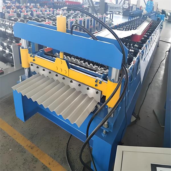 New Innovation Glazed Tile Roof Sheet Making Machine Press Tile Making Machine