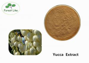 Buy cheap Odor Removing Pure Yucca Extract Powder 30% Sarsaponin Yellow Brown Powder product
