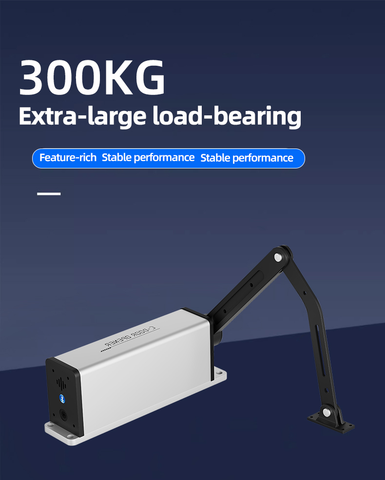 Smartphone Door Opener Automatic Large Load Bearing with Closer Key / Card Access