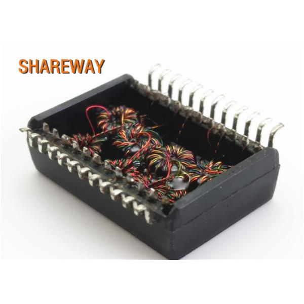 1000Base-T Single Port Mini-Magnetics Modules Designed to Support 1:1 Turns Ratio H5077NL