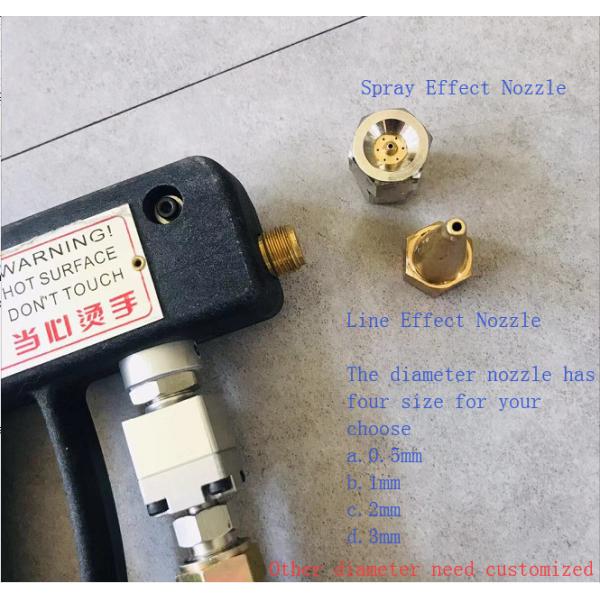 7L Face Mask Glue Machine With Mist Spray Gun with PLC Control System